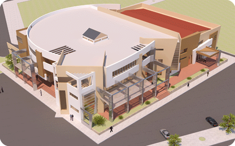 EDIFICIO ADMINISTRATIVO Y SALÓN AUDITORIO DE LA UNIVERSIDAD TÉCNICA DE MACHALA